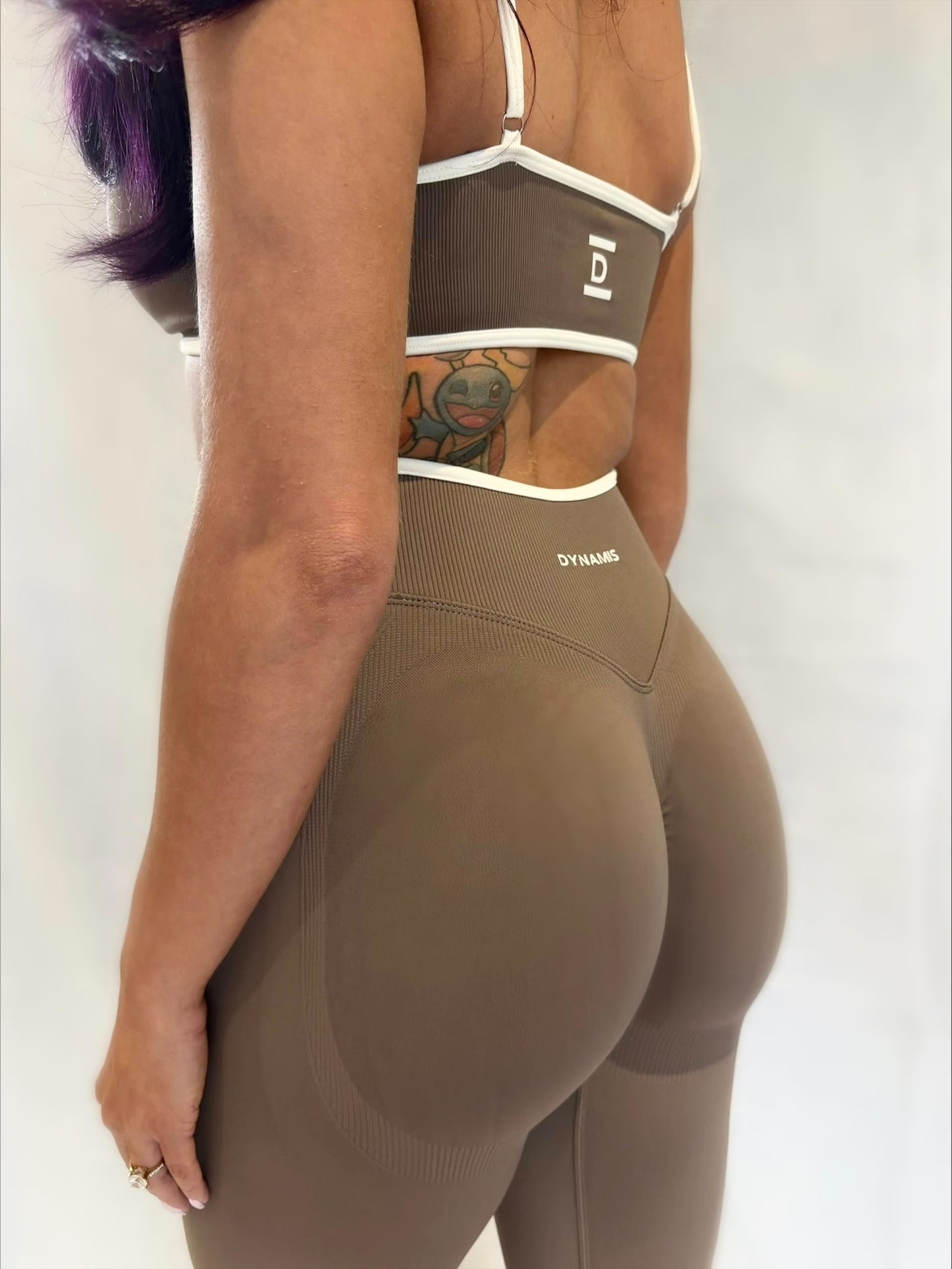 Mocha Essentials Sports Bra