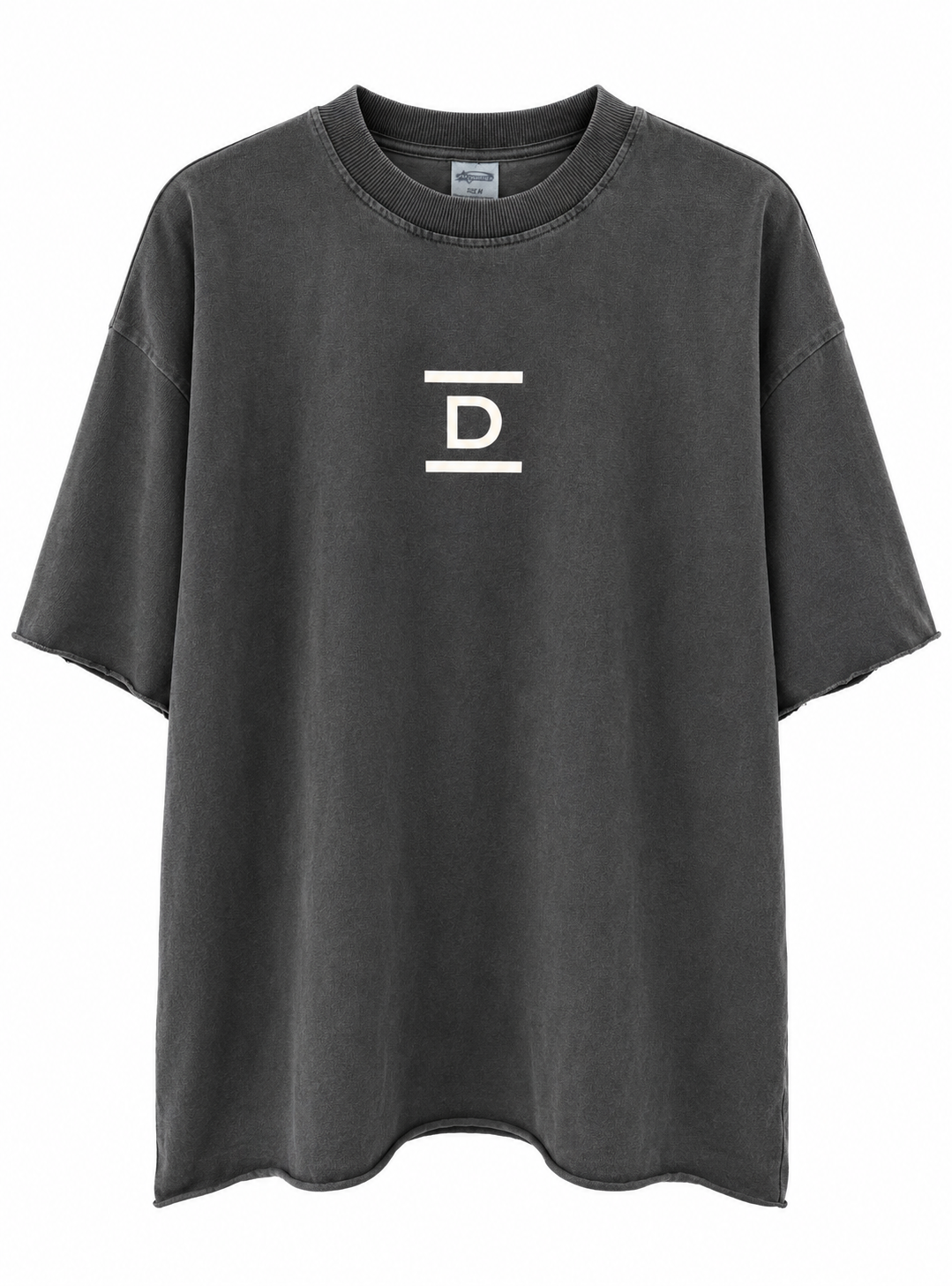 Oversized Tee - Washed Charcoal
