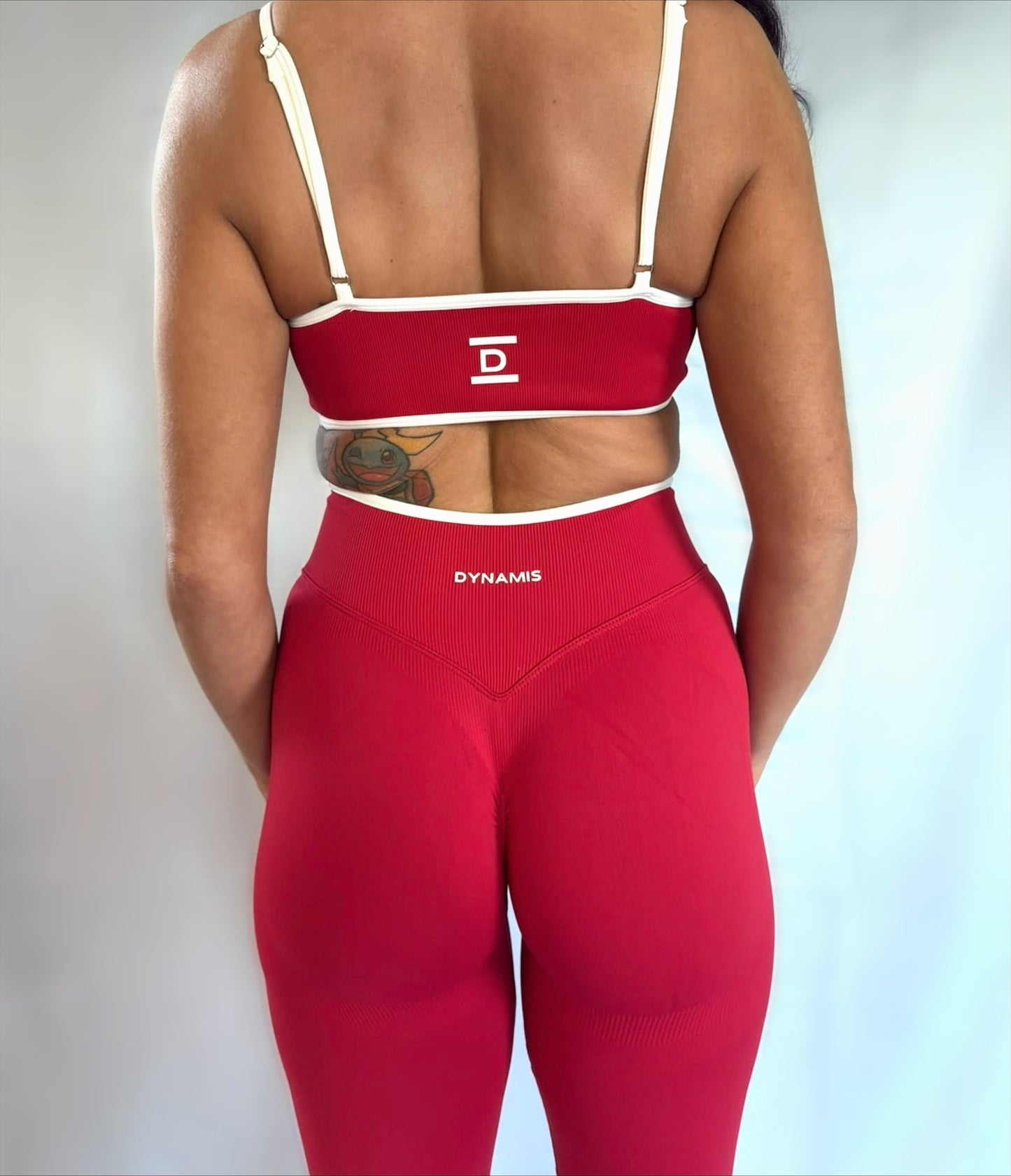 Red Essentials Sports Bra